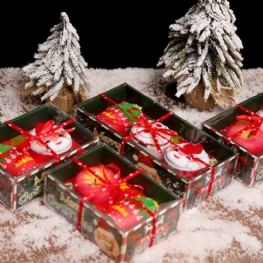 Kreatywne Świąteczne Zestawy Ręczników Ciasto I Święty Mikołaj Bawełniany Ręcznik Dla Dzieci Miękki Gładki Do Prania