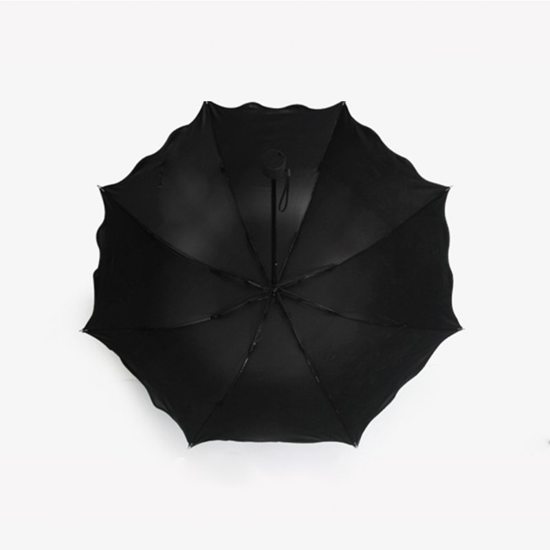 Potrójnie Składany Wiatroodporny Parasol Podróżny Anti-uv Sun Classic Tender Lily Umbrella