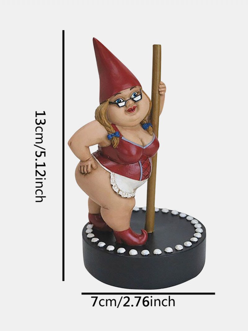 1 Pc Gnome Dwarf Boże Narodzenie Święto Dziękczynienia Ozdoba Urodzinowa Słynna Piosenkarka Gwiazda Filmowa Taniec Monroe Żywica Dekoracja Do Przydomowego Ogrodu Festiwal Prezent