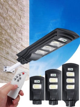 Augienb 120 W / 240 W / 360 W Solar Led Kinkiet Radar Street Light Super Bright Pir Motion Sensor Lampa Bezpieczeństwa Do Ogrodu