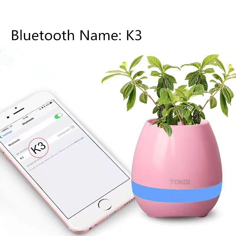 Honana Fgp1 Usb Bluetooth Muzyka Doniczka Indukcja Elektrostatyczna Lampka Nocna