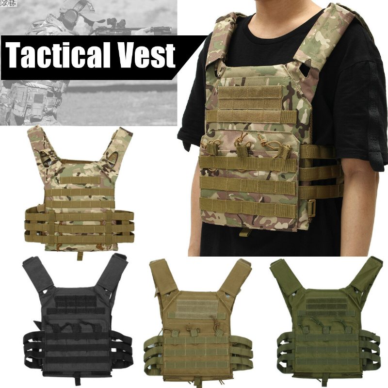 Lekka Kamizelka Molle Tactical Armor Plate Carrier Jpc Z Ładownicami Mag