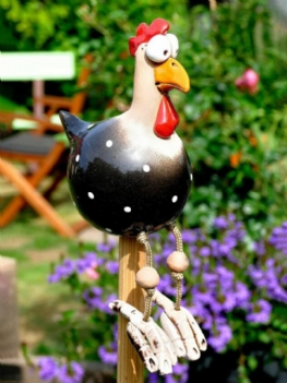 Yard Art Decor Kurczak Ogród Trawnik Wtyczka Kura Kogut Ozdoby Posągi Krawędź Osobowa Kryty Odkryty Dekoracje Podwórkowe