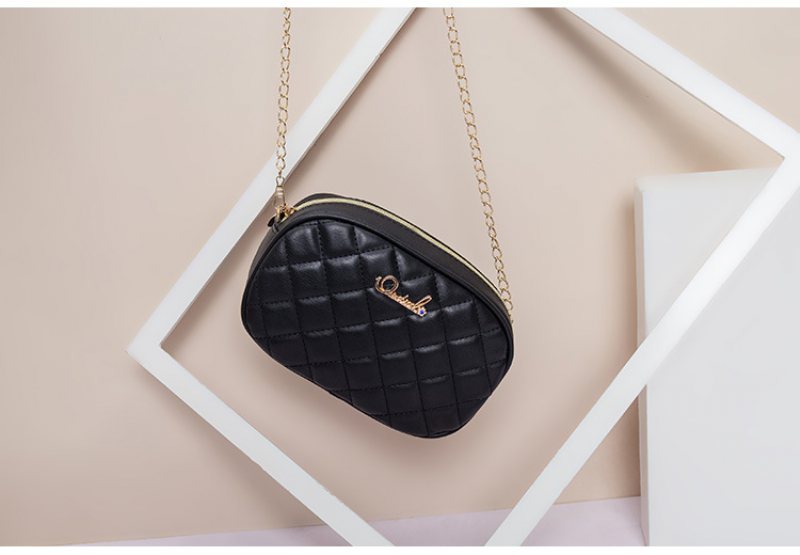 2023 New Fashion Rhombus Chain Okrągła Torba Na Ramię Damska Mini Telefon Komórkowy Messenger Mała Kwadratowa