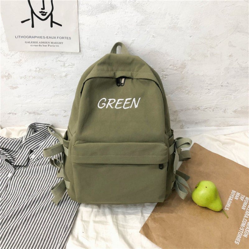 Ancient Sense Girl Bag Female Ins Wind Harajuku Ulzzang College Studenci Plecak Campus Wild Backpack