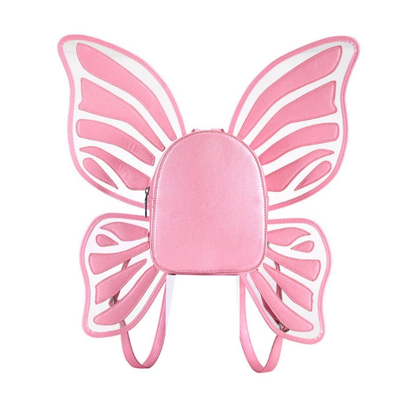 Angles Wings Women Plecak Pu Materiał Butterfly Shape Pack-worek Dla Kobiet