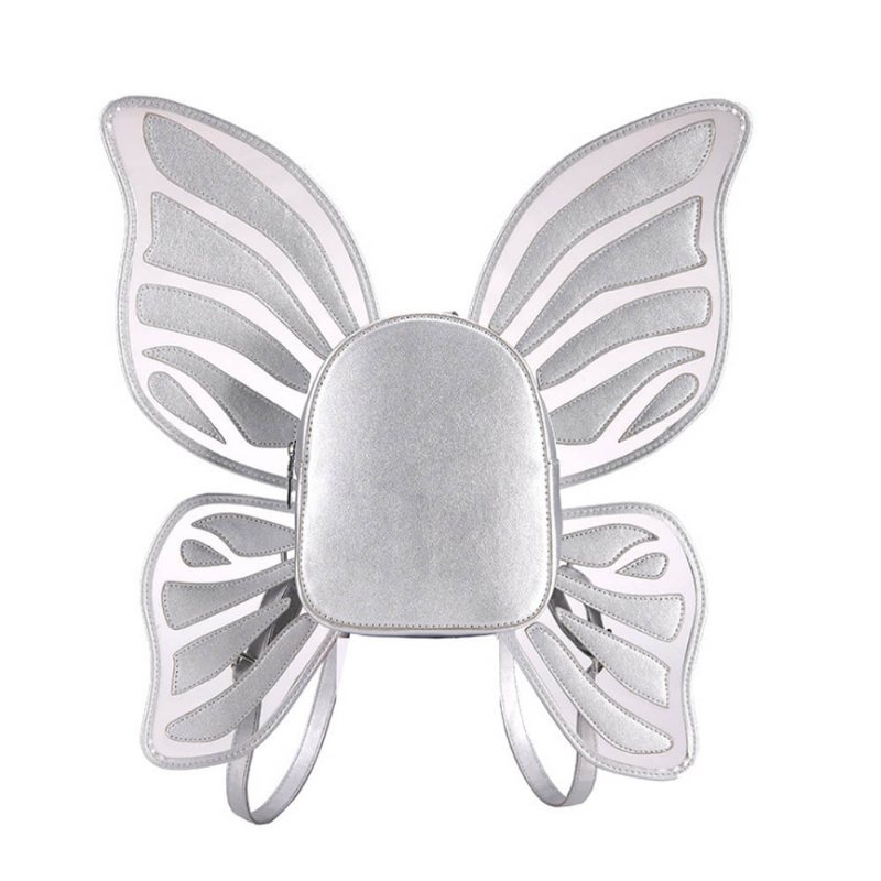 Angles Wings Women Plecak Pu Materiał Butterfly Shape Pack-worek Dla Kobiet