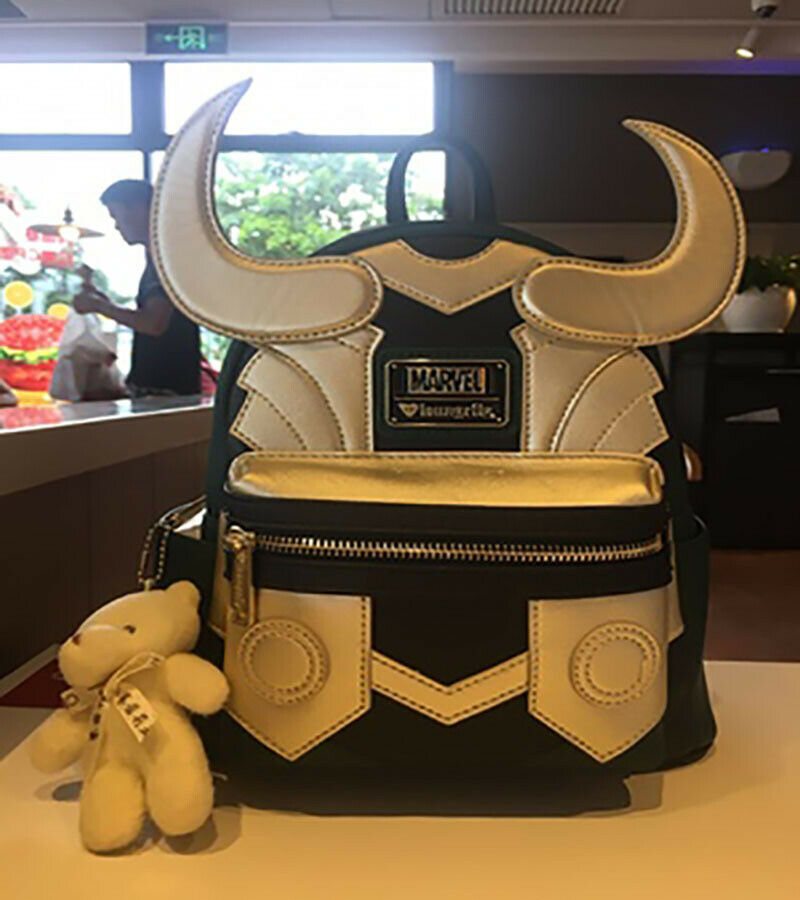 Avengers Marvel Loki Loungefly Plecak Mini Torby Na Ramię Podróżny