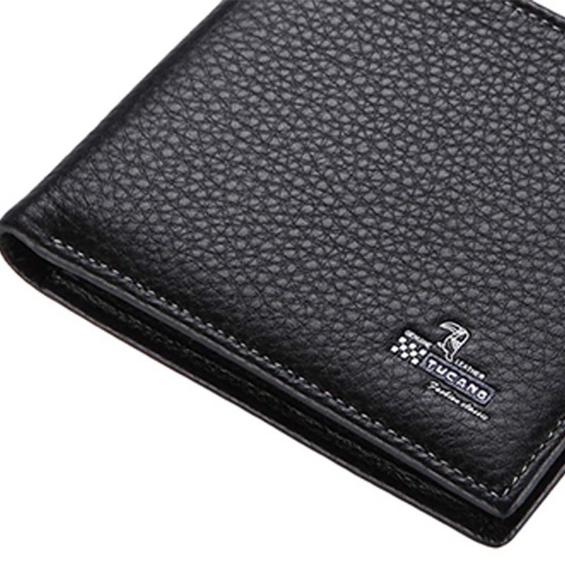 Bifold Side Flip Wallet Wysokiej Klasy Biznesowy Portfel Męski Męska Wielofunkcyjna Torebka Podróżny O Dużej Pojemności