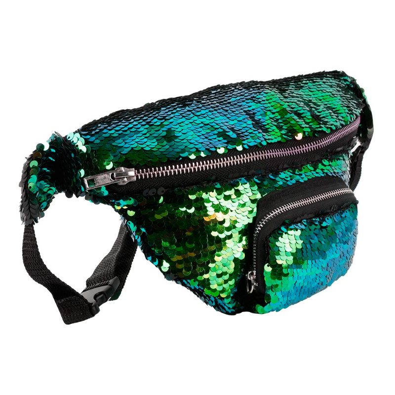 Błyszczący Neon Fanny Pack Dla Kobiet Modna Torba Na Talię Na Rave Festival Party Trip