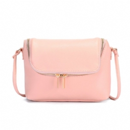 Casual Candy Color Pu Leather 5.5-calowe Torby Na Telefony Crossbody Na Ramię Dla Kobiet