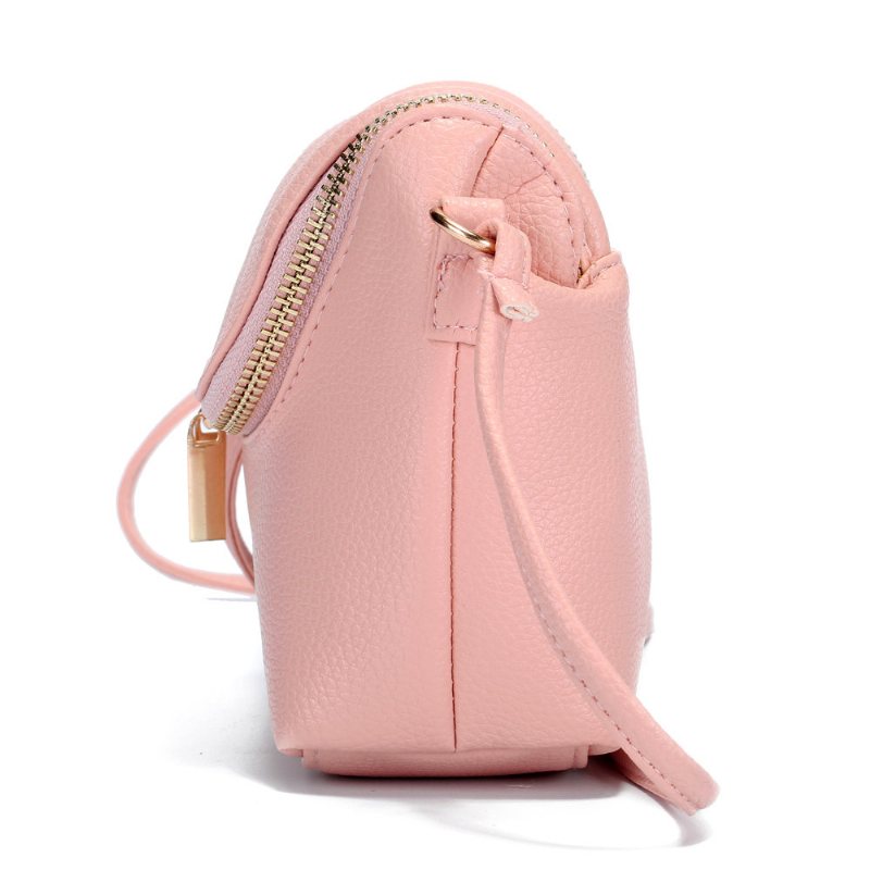 Casual Candy Color Pu Leather 5.5-calowe Torby Na Telefony Crossbody Na Ramię Dla Kobiet