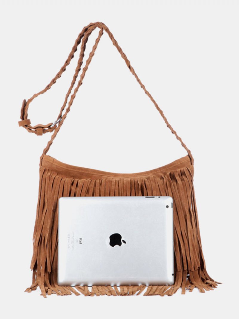 Dacron Fashion Retro Tassel Torebka Crossbody Z Ozdobną Ozdobą