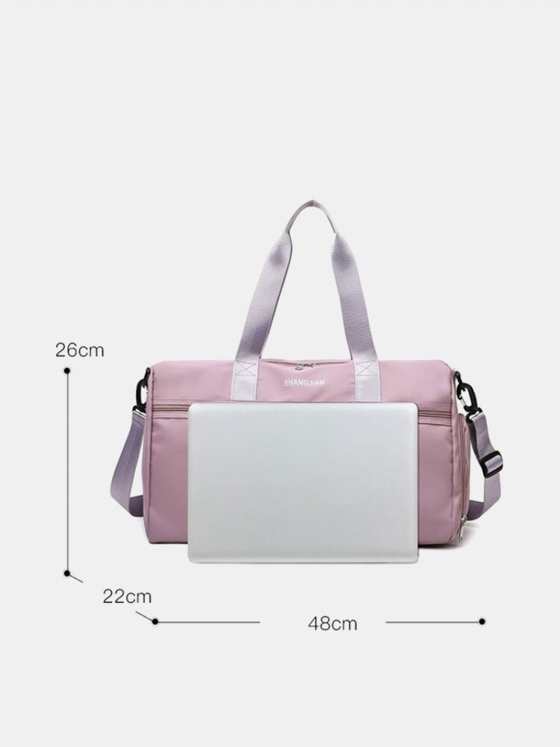 Damska Nylonowa Dorywczo Wielofunkcyjna Torba Podróżna O Dużej Pojemności Crossbody Bag