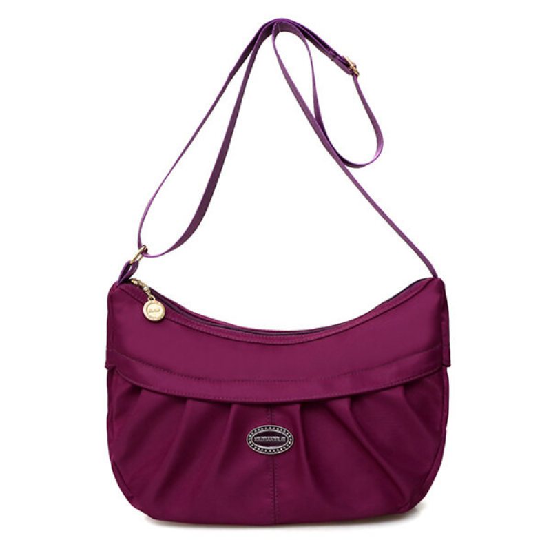 Damska Nylonowa Torba Na Zakupy Dumpling Bag Elegancka Crossbody