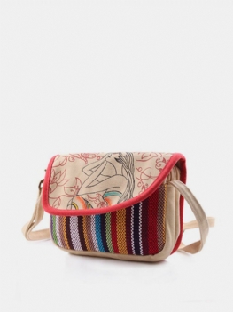 Damska Płócienna Torba National Mini Crossbody