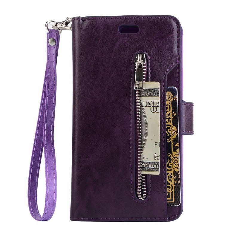 Damska Solidna Ochrona Przed Upadkiem Etui Na Telefon 9 Miejsc Na Karty Wielofunkcyjny Portfel Coin Clutch Bag