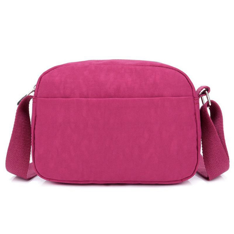 Damska Torba Crossbody Z Wieloma Kieszeniami Wodoodporna Nylonowa