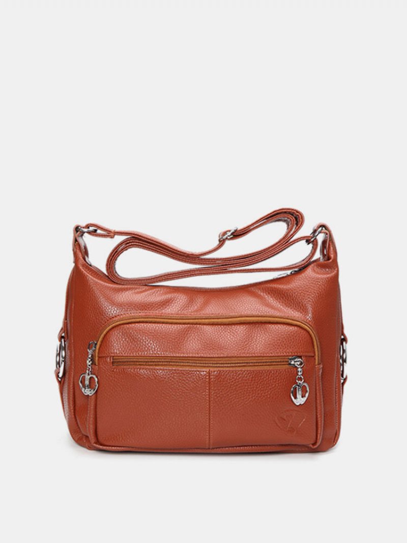 Damska Torba Crossbody Ze Skóry Pu Na Zakupy Na Ramię