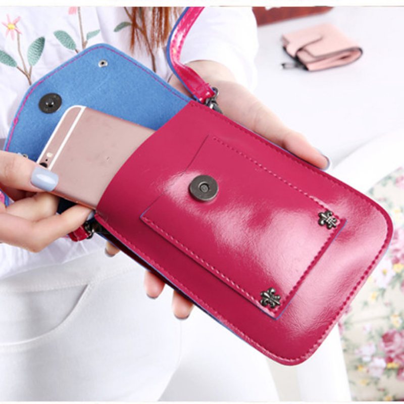 Damska Torba Na Ramię W Stylu Retro Vintage Nit Pu Crossbody Mała Na Telefon