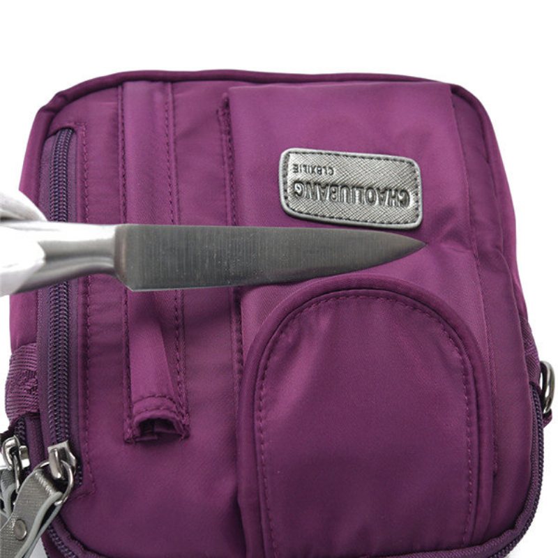 Damska Torba Oxford Crossbody Kwadratowa Na Ramię