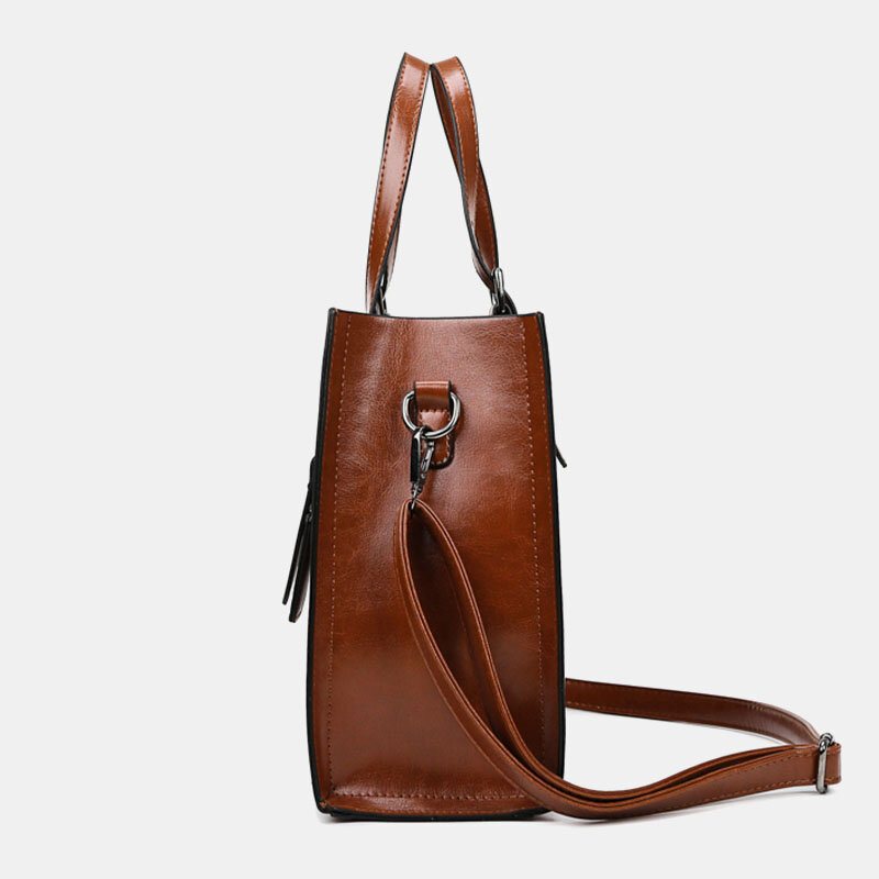 Damska Torba Retro O Dużej Pojemności Crossbody Torebka Satchel Bag