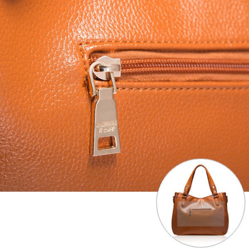 Damska Torebka Na Co Dzień Elegancka Torba Na Ramię Pu Leather Crossbody Bag