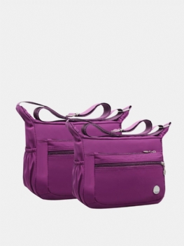 Damskie Nylonowe Wodoodporne Torby Crossbody Multi-slots Leisure Lekkie Na Ramię