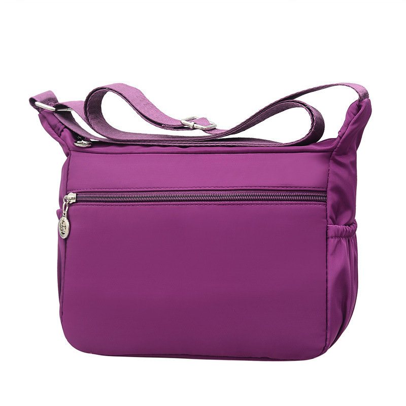 Damskie Nylonowe Wodoodporne Torby Crossbody Multi-slots Leisure Lekkie Na Ramię