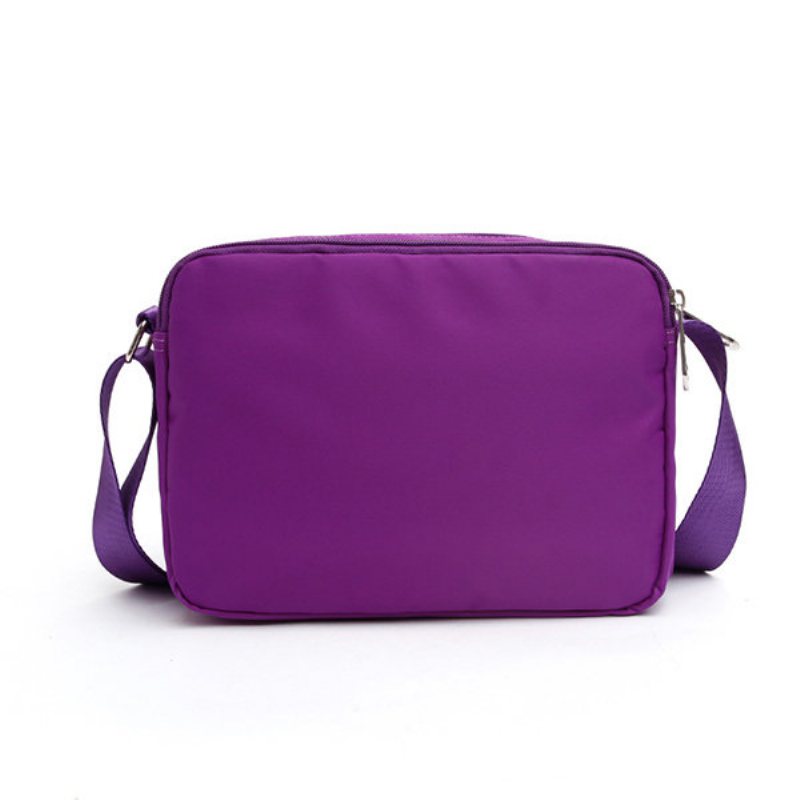 Damskie Nylonowe Wodoodporne Torby Crossbody Solidne Na Ramię Z Wieloma Gniazdami