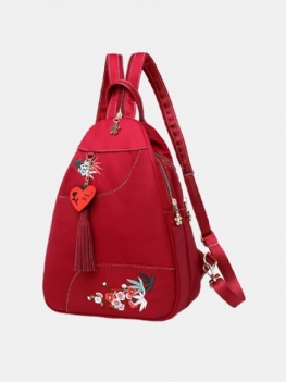 Damskie Nylonowe Wodoodporne Torby Crossbody Z Wieloma Gniazdami Solidne Na Ramię Rekreacyjne