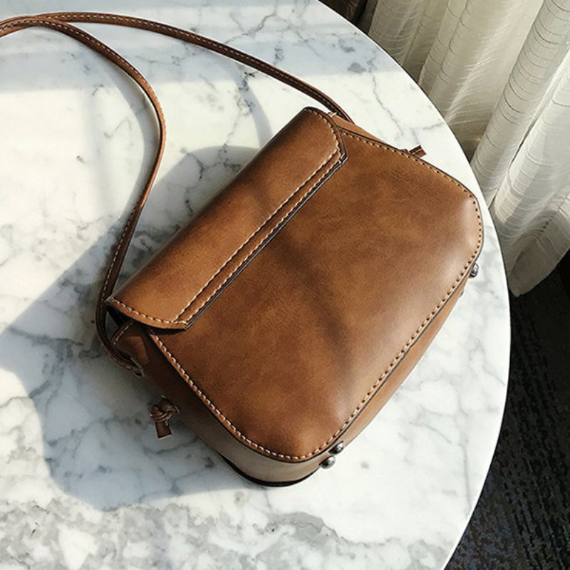 Damskie Stylowe Codzienne Torby Na Ramię Z Klapką Crossbody