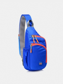 Dorywczo Lekka Wodoodporna Nylonowa Torba Na Klatkę Piersiową Outdoor Sport Crossbody Bag