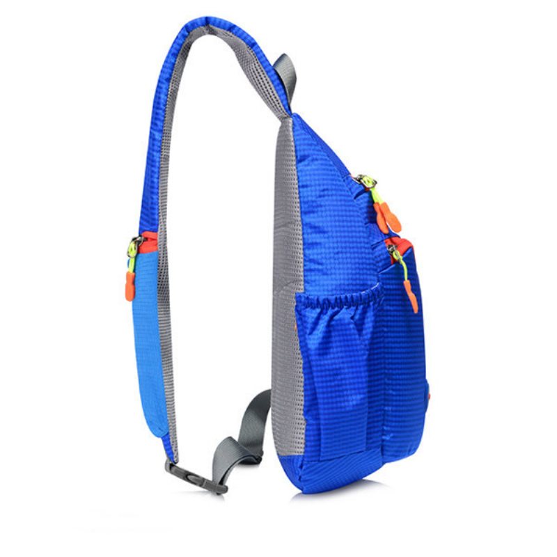 Dorywczo Lekka Wodoodporna Nylonowa Torba Na Klatkę Piersiową Outdoor Sport Crossbody Bag