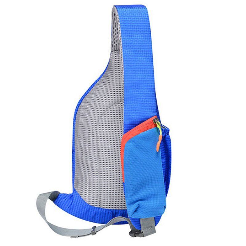 Dorywczo Lekka Wodoodporna Nylonowa Torba Na Klatkę Piersiową Outdoor Sport Crossbody Bag