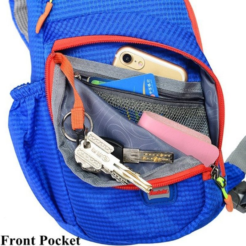 Dorywczo Lekka Wodoodporna Nylonowa Torba Na Klatkę Piersiową Outdoor Sport Crossbody Bag