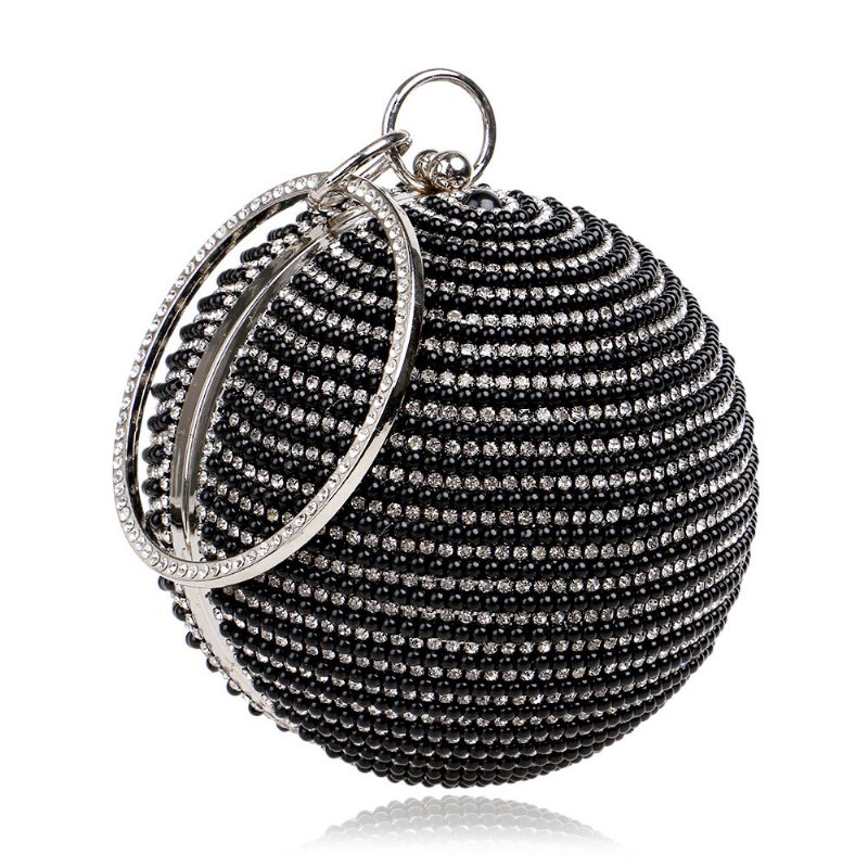 Fashion Pearl Ball Tote European Beauty Party Bag Wysokiej Jakości Poliester Evening Bag