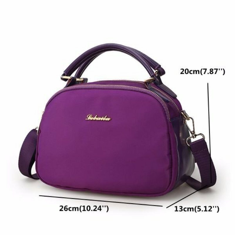 Kobieta Nylonowa Torba Crossbody Klasyczna Elegancka Torebka Kopertówki