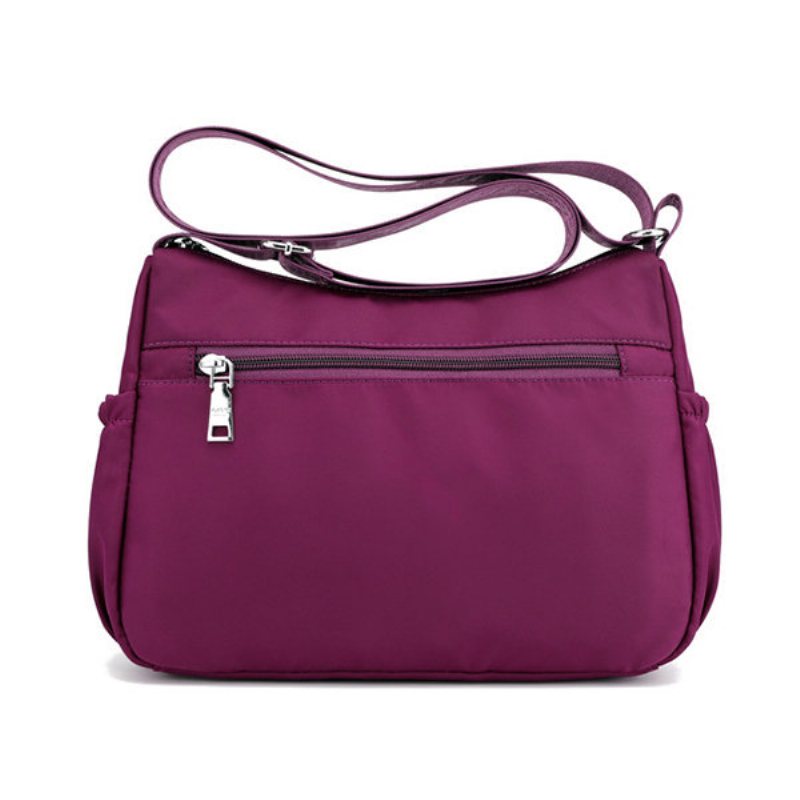 Kobiety Argyle Nylon Lekka Wodoodporna Torba Na Ramię Crossbody