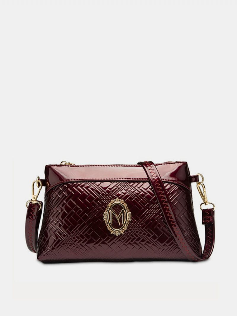 Kobiety Casual Eleganckie Torby Crossbody Z Kratą Damskie Na Zakupy Rekreacyjne Na Ramię