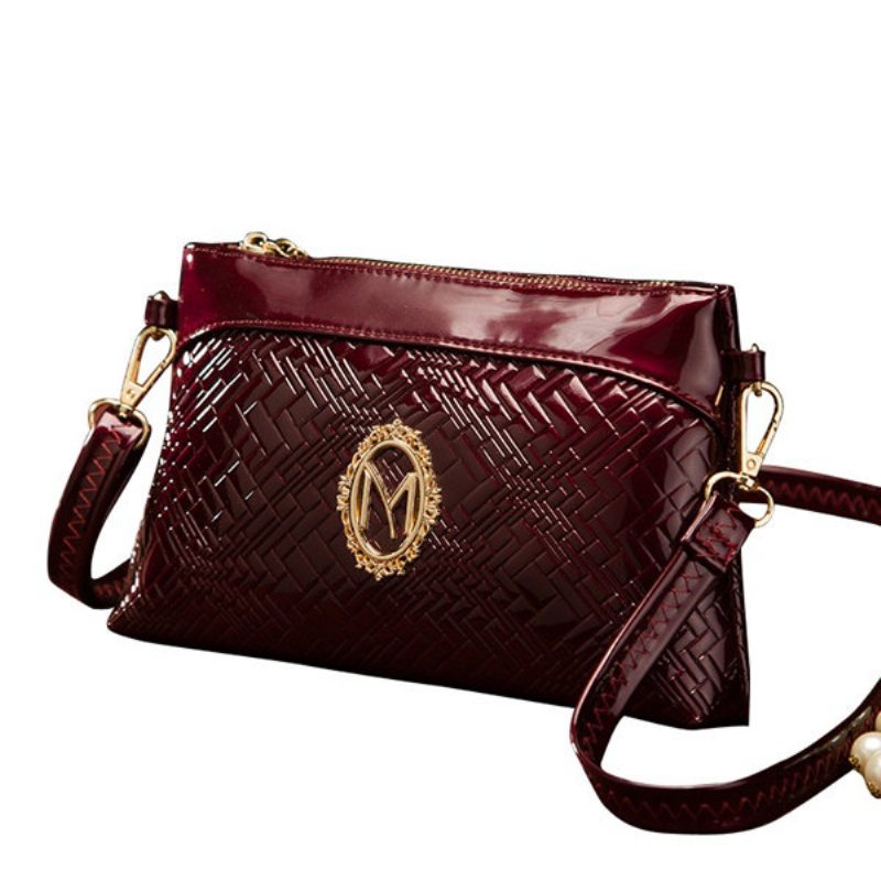 Kobiety Casual Eleganckie Torby Crossbody Z Kratą Damskie Na Zakupy Rekreacyjne Na Ramię