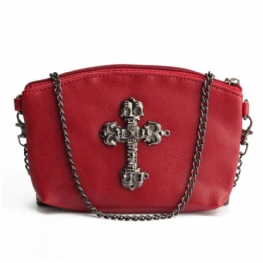 Kobiety Cross Buckle Print Design Casual Eleganckie Torby Crossbody Rekreacyjne Na Ramię