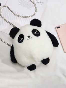 Kobiety Dacron Casual Winter Olympics Beijing 2023 Cute Panda Crossbody Bag