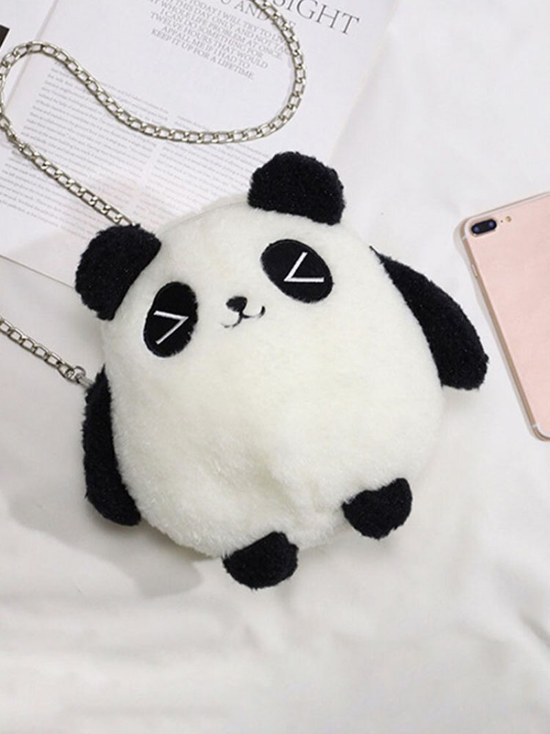 Kobiety Dacron Casual Winter Olympics Beijing 2023 Cute Panda Crossbody Bag