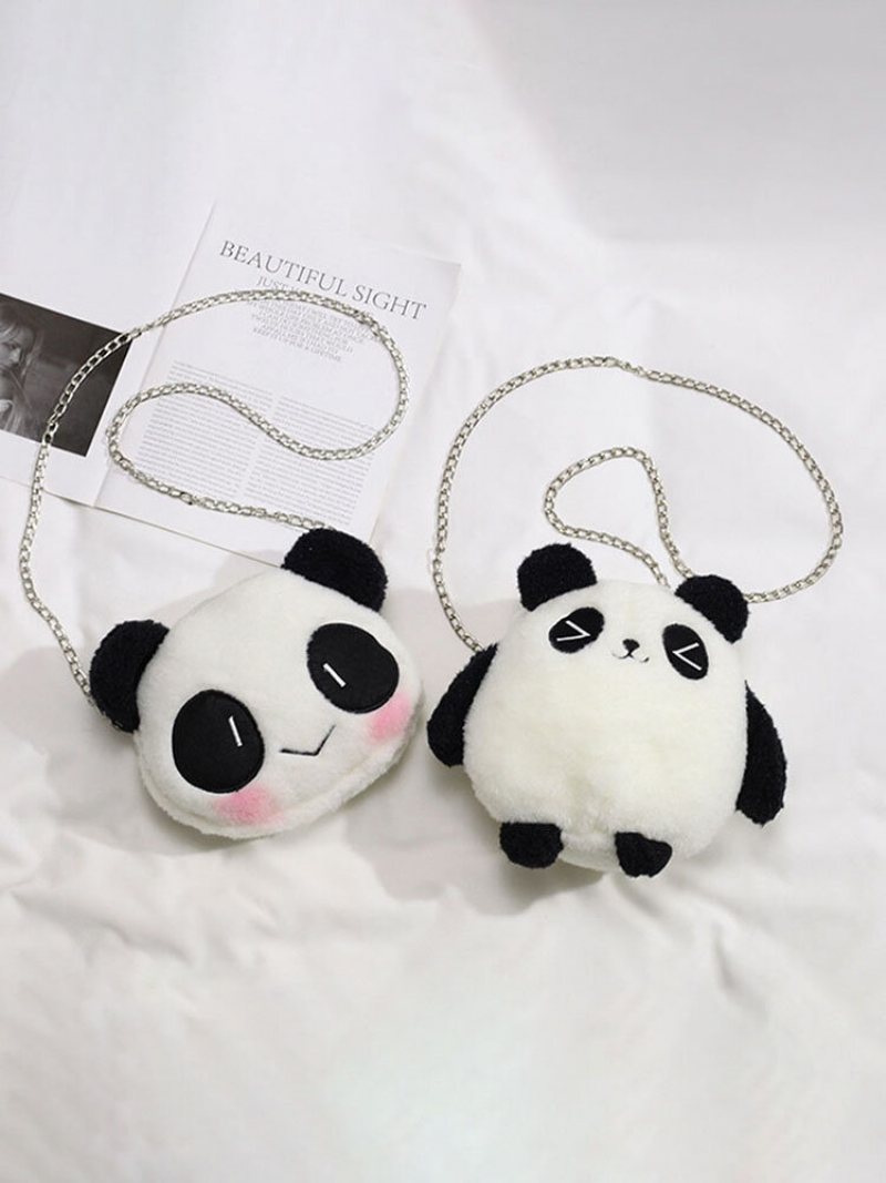 Kobiety Dacron Casual Winter Olympics Beijing 2023 Cute Panda Crossbody Bag