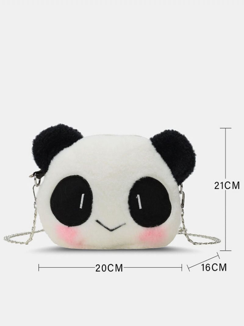 Kobiety Dacron Casual Winter Olympics Beijing 2023 Cute Panda Crossbody Bag