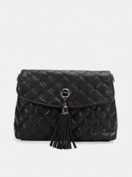 Kobiety Elegancka Plaid Tassel Wisiorek Torba Na Ramię Torby Crossbody