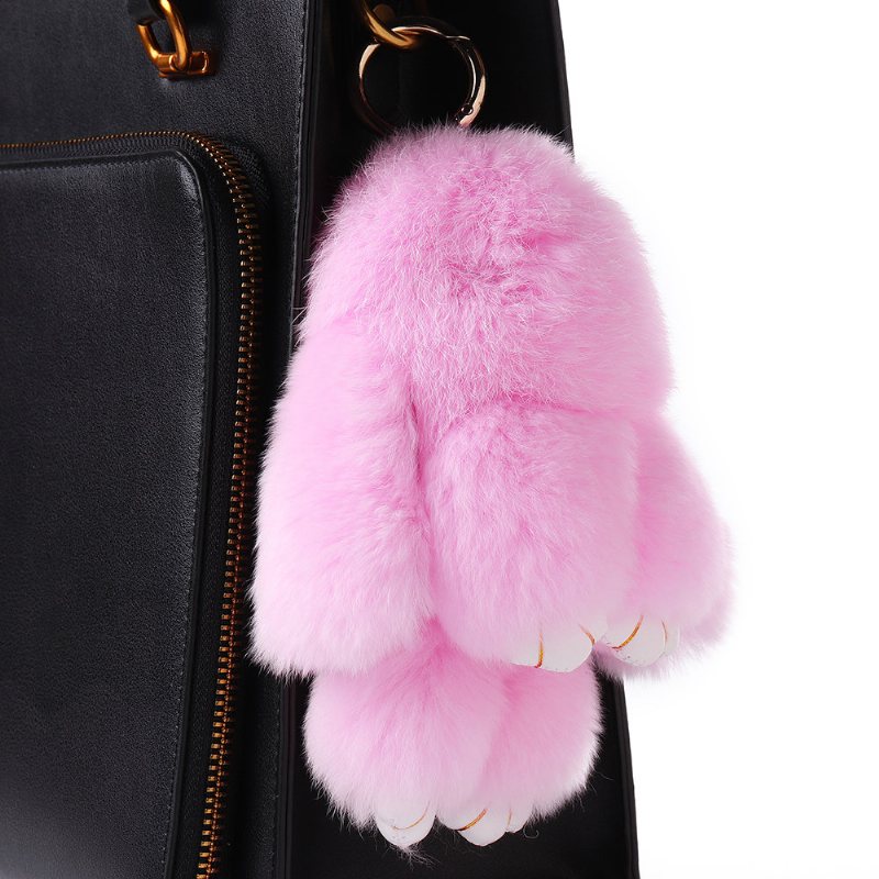 Kobiety Faux Fur Cartoon Design Pom Pom Torba Akcesoria