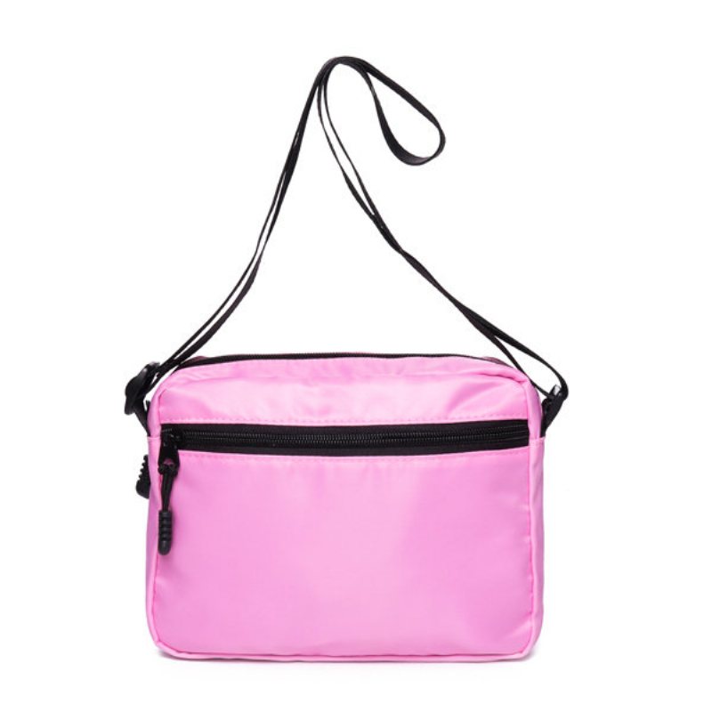 Kobiety Nylon Light Candy Color Mała Torba Crossbody Torby Na Ramię Na Telefon