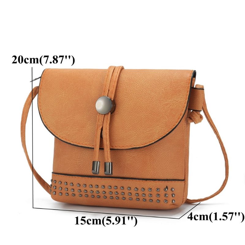 Kobiety Retro Nit Flap 5.5 Cala Torba Na Telefon Torby Na Ramię Crossbody